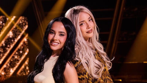 Ana Mena y Becky G, en La Voz Kids