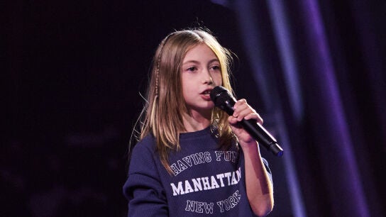 Luc&iacute;a, talent de La Voz Kids
