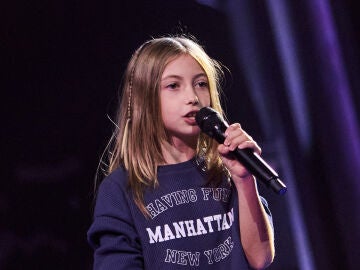 Luc&iacute;a, talent de La Voz Kids