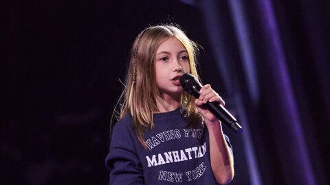Luc&iacute;a, talent de La Voz Kids