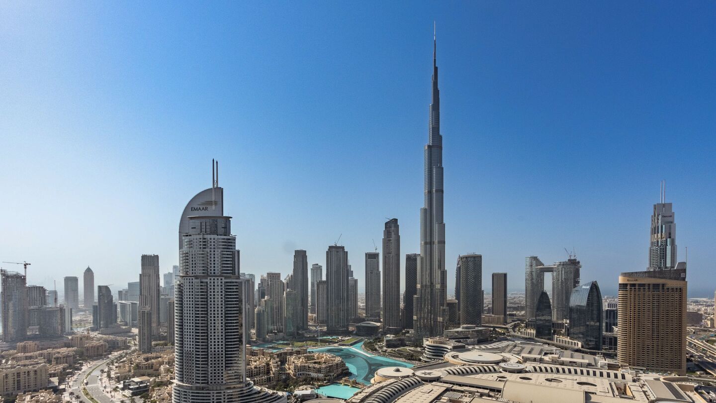 Imagen de archivo del skyline de Dubai.