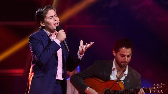 Eduardo, talent de La Voz Kids