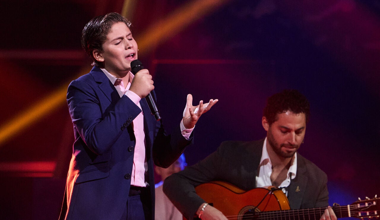 Eduardo, talent de La Voz Kids