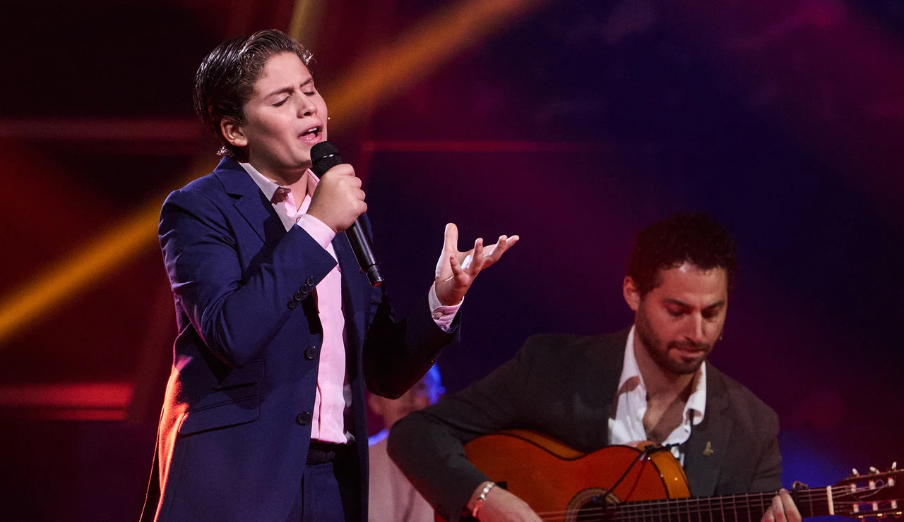 Eduardo, talent de La Voz Kids