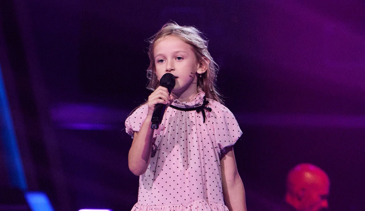Mila, talent de La Voz Kids
