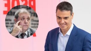 Imagen de Pedro S&aacute;nchez y de Juan Manuel Serrano