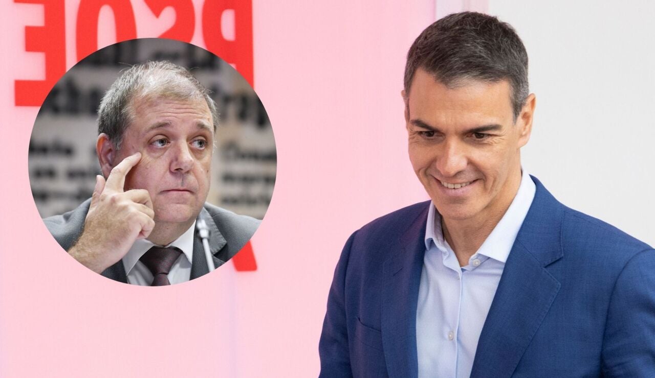 Imagen de Pedro S&aacute;nchez y de Juan Manuel Serrano