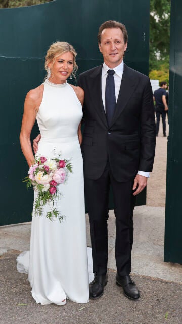 Patricia Cerezo y Kiko Gámez en su boda