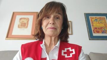Mar&iacute;a Luisa, voluntaria en el incendio de Almer&iacute;a
