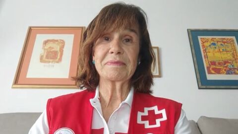 Mar&iacute;a Luisa, voluntaria en el incendio de Almer&iacute;a