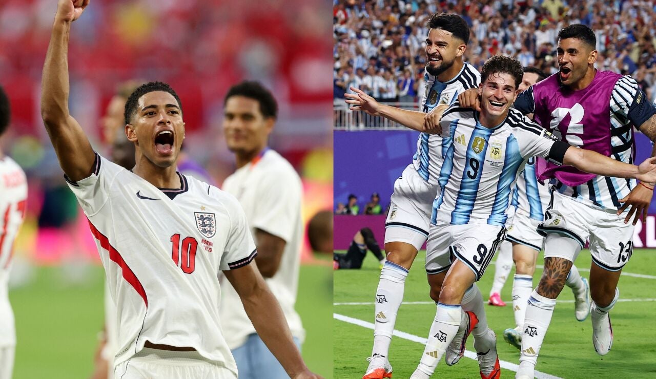 Bellingham y Juli&aacute;n &Aacute;lvarez, h&eacute;roes de Inglaterra y Argentina hacia las semifinales del Mundial