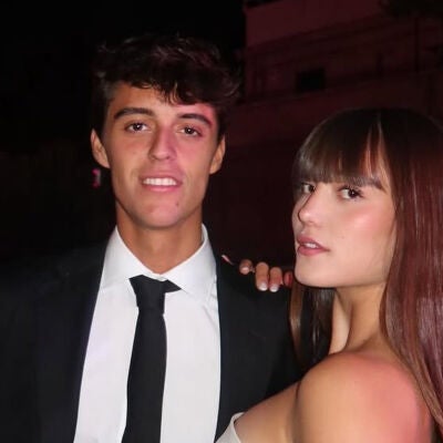 Juan Mart&iacute;n y Daniela Mero&ntilde;o en un evento
