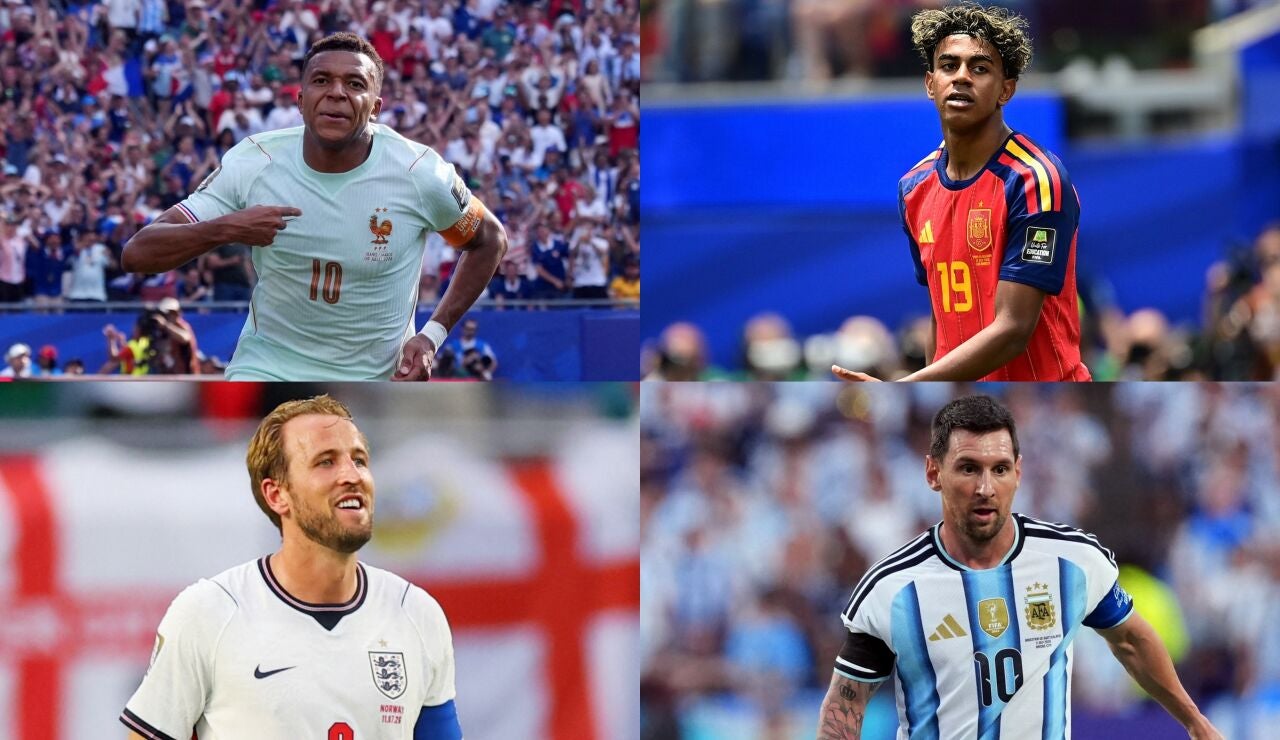 Mbapp&eacute;, Lamine, Kane y Messi, semifinalistas del Mundial 2026