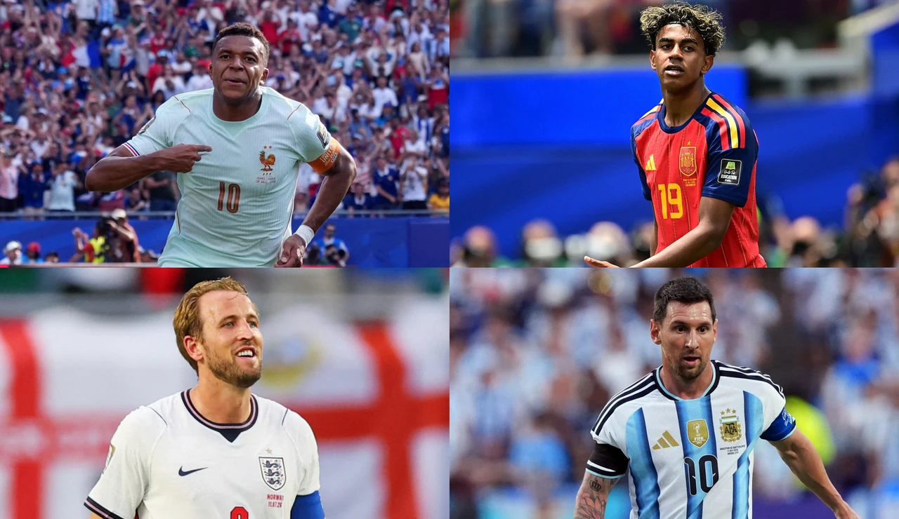 Mbappé, Lamine, Kane y Messi, semifinalistas del Mundial 2026