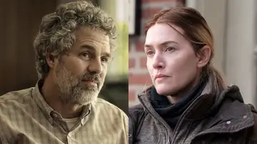 Mark Ruffalo en Task y Kate Winslet en Mare of Easttown Mark Ruffalo en Task y Kate Winslet en Mare of Easttown