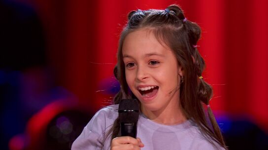 Luc&iacute;a, talent de La Voz Kids
