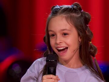 Luc&iacute;a, talent de La Voz Kids