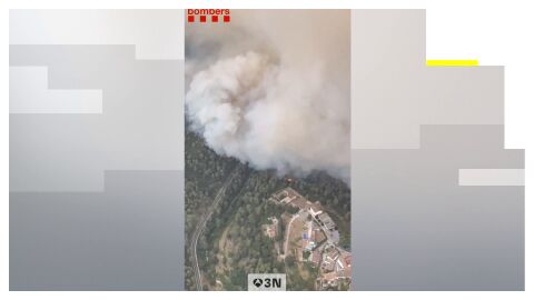 El incendio de Pe&ntilde;arroya obliga a activar el nivel 2 y moviliza a la UME por su cercan&iacute;a al pueblo