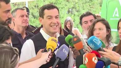 Juanma Moreno confirma que el incendio de Los Gallardos ha sido Juanma Moreno confirma que el incendio de Los Gallardos ha sido