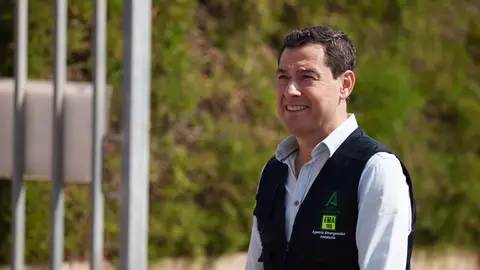 El presidente de la Junta de Andalucía, Juanma Moreno. El presidente de la Junta de Andalucía, Juanma Moreno.