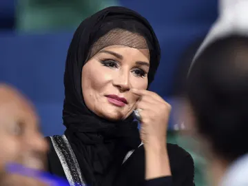 La jequesa Moza de Qatar La jequesa Moza de Qatar