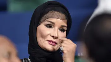 La jequesa Moza de Qatar La jequesa Moza de Qatar