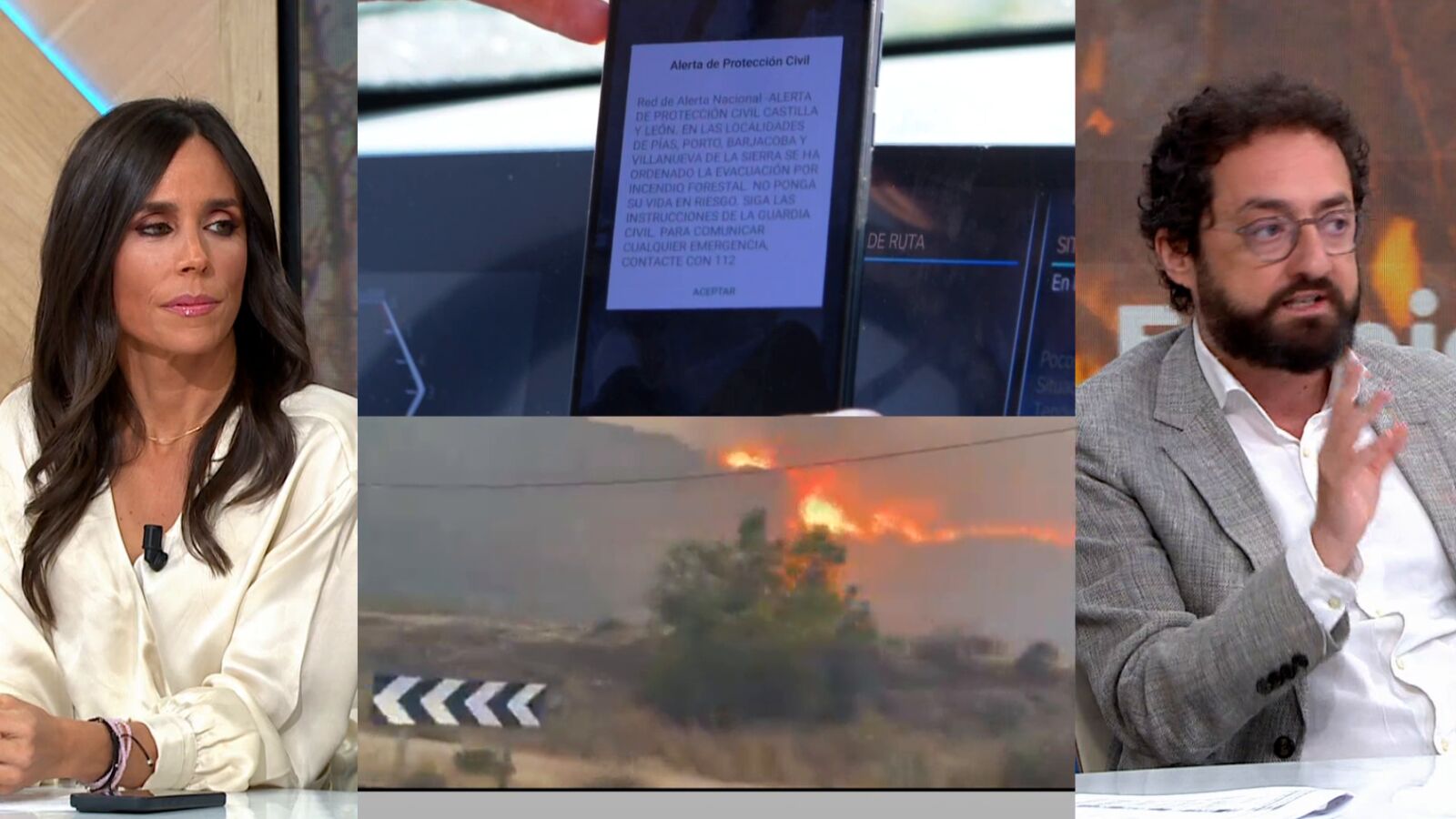 El director de 'El Mundo' Joaquín Manso apunta a la causa del incendio de 'Los Gallardos': 