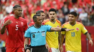 El salvadoreño Iván Barton, en el Suiza - Colombia de octavos El salvadoreño Iván Barton, en el Suiza - Colombia de octavos