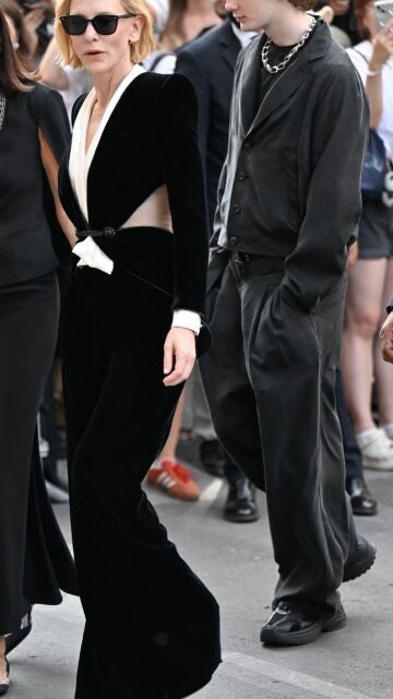 Cate Blanchett y su hijo