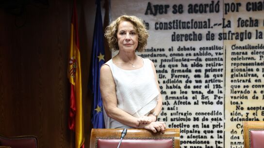 Soledad Fern&aacute;ndez Doctor, la exdirectora de la Agencia Tributaria, compareciendo en el Senado