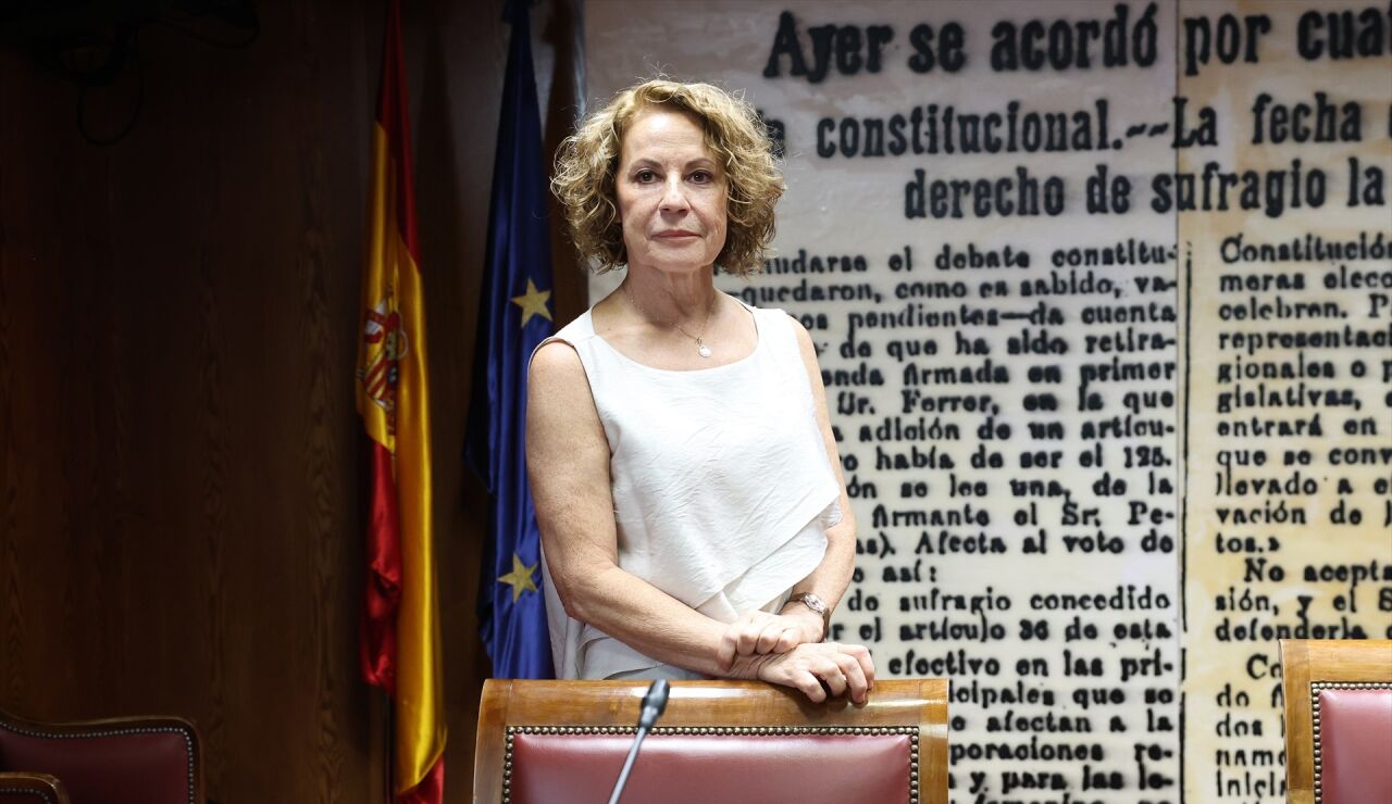 Soledad Fern&aacute;ndez Doctor, la exdirectora de la Agencia Tributaria, compareciendo en el Senado