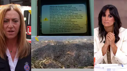 Así se gestionó la alarma. Así se gestionó la alarma.