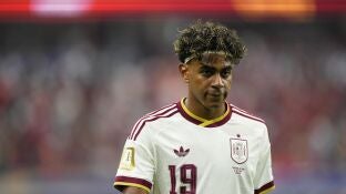 El futbolista de la selecci&oacute;n espa&ntilde;ola Lamine Yamal