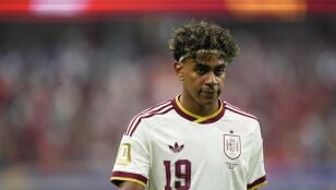 El futbolista de la selecci&oacute;n espa&ntilde;ola Lamine Yamal