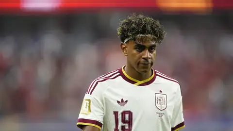 El futbolista de la selección española Lamine Yamal El futbolista de la selección española Lamine Yamal
