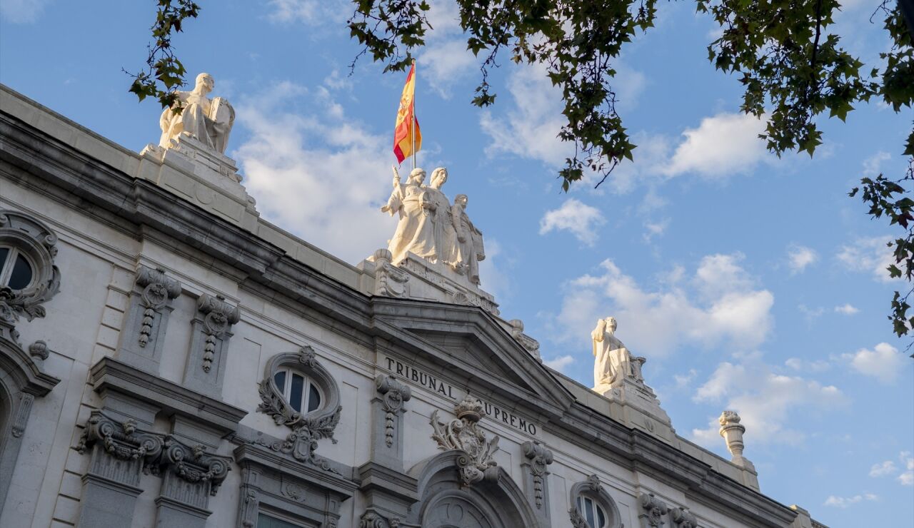 Fachada del Tribunal Supremo. En imagen de archivo.