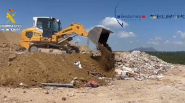 Las toneladas de basura procedente de Francia