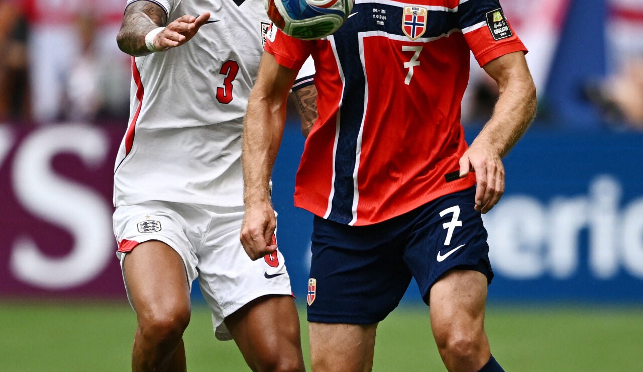 Sorloth durante los cuartos del Mundial ante Inglaterra