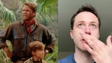 Sam Neill y Joseph Mazzello en Parque Jurásico I Joseph Mazzello vía Instagram Sam Neill y Joseph Mazzello en Parque Jurásico I Joseph Mazzello vía Instagram