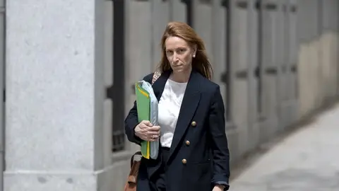 La abogada de Koldo García, Leticia de la Hoz. La abogada de Koldo García, Leticia de la Hoz.