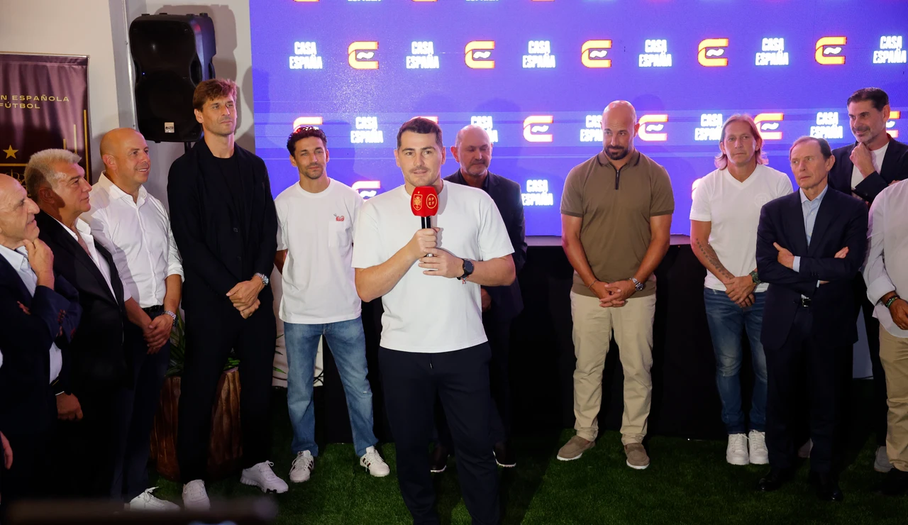 Iker Casillas, en la Casa de España en Dallas