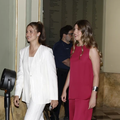 La princesa Leonor y la infanta Sofía