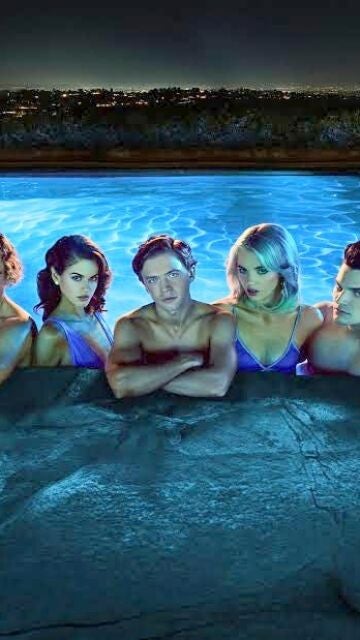 Graham Campbell, Kaia Gerber, Igby Rigney, Hayes Warner y Homer Gere en The Shards