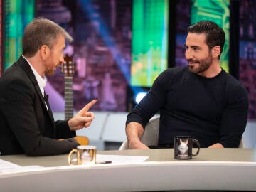 Miguel &Aacute;ngel Silvestre con Pablo Motos
