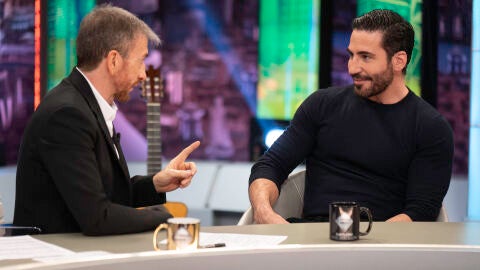 Miguel &Aacute;ngel Silvestre con Pablo Motos