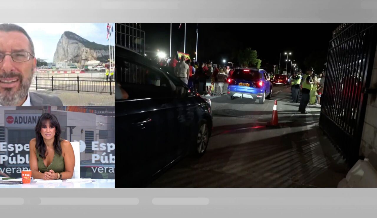 Controversia por la retirada de la verja en Gibraltar.
