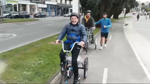 Un accidente le dej&oacute; tetrapl&eacute;jico y el deporte le cambi&oacute; la vida