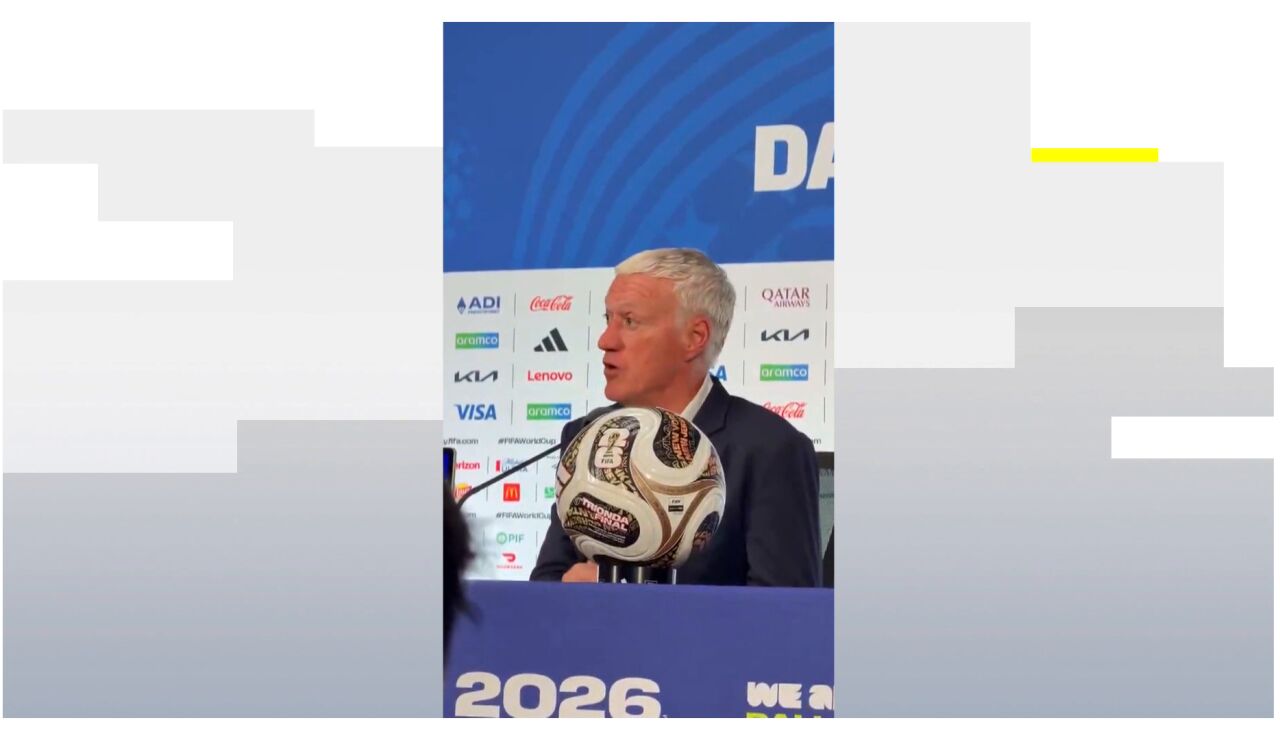 Deschamps, seleccionador de Francia.