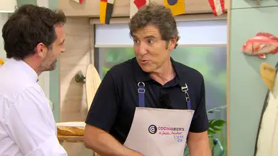 Manel Fuentes se sincera con Joseba Arguiñano: “Yo cocinaba platos trampa en el cortejo a mi mujer” Manel Fuentes se sincera con Joseba Arguiñano: “Yo cocinaba platos trampa en el cortejo a mi mujer”