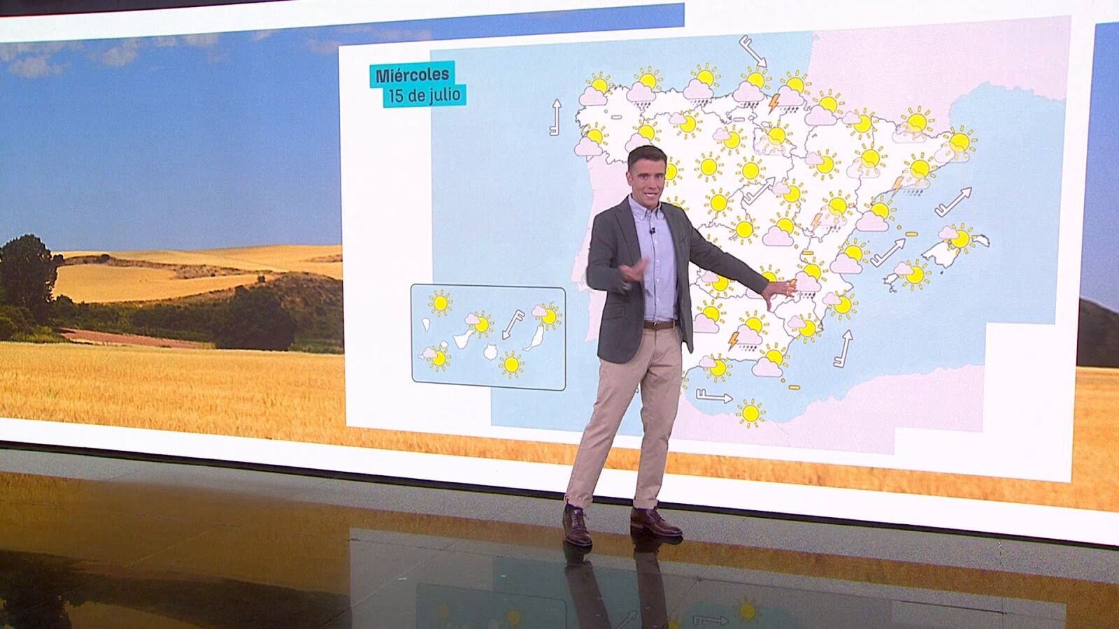 César Gonzalo avisa que viviremos la final de La Roja con intenso calor en España: consulta la previsión completa